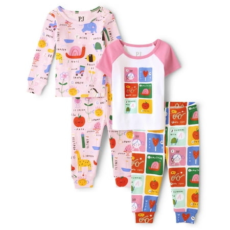 The Children s Place And Toddler Girl Short Sleeve Top and Pants 100% Cotton 2 Piece Pajama Sets Baby-Girls White 2 Pack 12-18 Months
The Children s Place And Toddler Girl Short Sleeve Top and Pants 100% Cotton 2 Piece Pajama Sets Baby-Girls White 2 Pack 12-18 Months