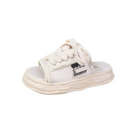 Zodanni Girls Lightweight Sandals Indoor Comfort Backless Slippers Comfy Casual Slip Resistant Creamy-white 5.5
Zodanni Girls Lightweight Sandals Indoor Comfort Backless Slippers Comfy Casual Slip Resistant Creamy-white 5.5