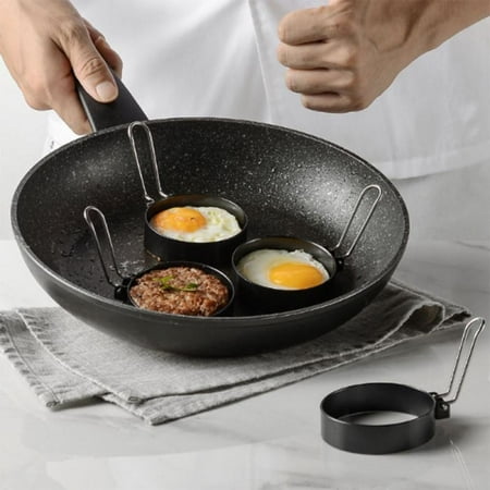 CUTELOVE 1/4Pcs Egg Cooking Rings Stainless Steel Portable Grill Accessories For Camping Indoor Breakfast Sandwich Burger
CUTELOVE 1/4Pcs Egg Cooking Rings Stainless Steel Portable Grill Accessories For Camping Indoor Breakfast Sandwich Burger