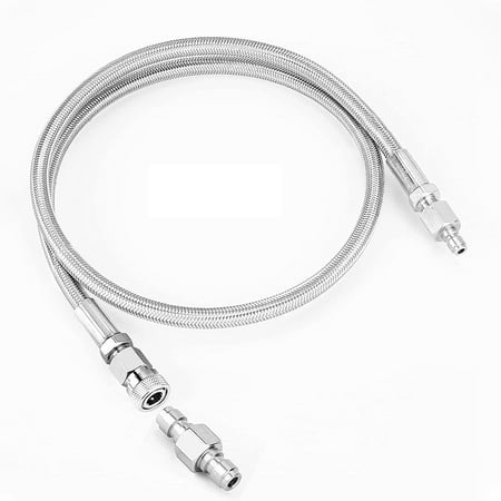 Paintball Fill Hose Extension 4500 Psi PCP Stainless Steel Air Fill Station