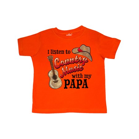 Inktastic I Listen to Country Music with my Papa with Guitar and Hat Gift Toddler Boy or Toddler Girl T-Shirt
Inktastic I Listen to Country Music with my Papa with Guitar and Hat Gift Toddler Boy or Toddler Girl T-Shirt