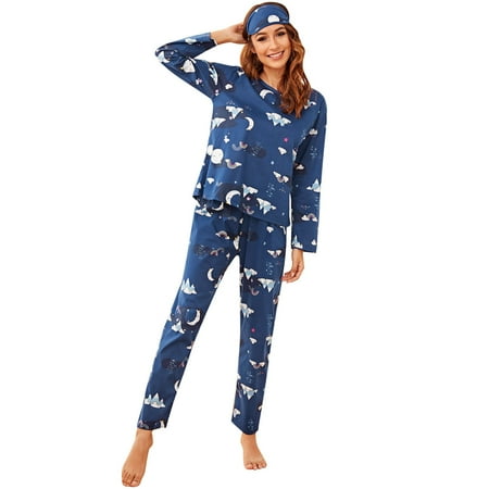 ZHAGHMIN Pajamas Onesies For Women Women Lntimate Comfortable Home Printed Pajama Eye Three Piece Set Womens Plus Pajamas Sleep Pajamas Women Ladies Pajama Night Wear For Women Sleep Nighties For Wo
ZHAGHMIN Pajamas Onesies For Women Women Lntimate Comfortable Home Printed Pajama Eye Three Piece Set Womens Plus Pajamas Sleep Pajamas Women Ladies Pajama Night Wear For Women Sleep Nighties For Wo