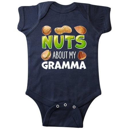 Inktastic Nuts About My Gramma Peanut Almond Pistachio Gift Baby Boy or Baby Girl Bodysuit
Inktastic Nuts About My Gramma Peanut Almond Pistachio Gift Baby Boy or Baby Girl Bodysuit