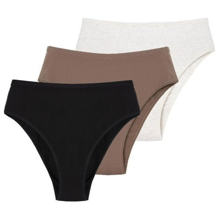 Women s Half Wrapped Hip Solid Color Briefs Cotton Comfortable Large Size High Waisted Moisture-Wicking Full Coverage Panties S-XXL(3-Packs)
Women s Half Wrapped Hip Solid Color Briefs Cotton Comfortable Large Size High Waisted Moisture-Wicking Full Coverage Panties S-XXL(3-Packs)