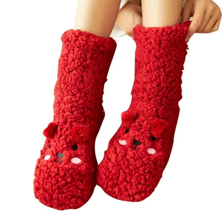Heiheiup Winter Floor Socks Plush Thickened Coral Velvet Socks Warm Plush Socks Nylons with Garter
Heiheiup Winter Floor Socks Plush Thickened Coral Velvet Socks Warm Plush Socks Nylons with Garter