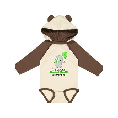 Inktastic I Support Mental Health Awareness elephant and balloon Gift Baby Boy or Baby Girl Long Sleeve Bodysuit
Inktastic I Support Mental Health Awareness elephant and balloon Gift Baby Boy or Baby Girl Long Sleeve Bodysuit
