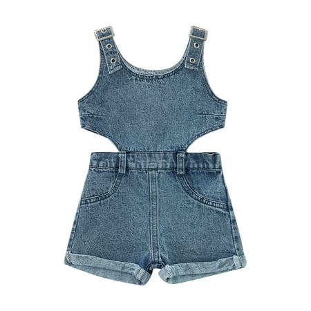 Calsunbaby Toddlers Kids Girl Summer Denim Playsuit Infants Solid Color Square Neck Sleeveless Hollow Out Romper Streetwear
Calsunbaby Toddlers Kids Girl Summer Denim Playsuit Infants Solid Color Square Neck Sleeveless Hollow Out Romper Streetwear