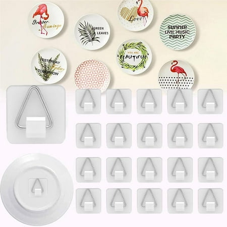 50Pcs Plate Wall Dish Hook Load Adhesive Simple Multi-Purpose Hanging Hooks Vertical Free-Punching Plastic Hangers Bathroom
50Pcs Plate Wall Dish Hook Load Adhesive Simple Multi-Purpose Hanging Hooks Vertical Free-Punching Plastic Hangers Bathroom