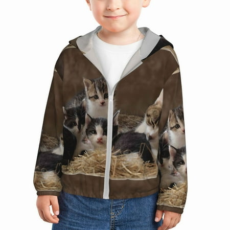 Vsdgher Cat Family Kids Sun Protection Hoodie with Zip Rash Guard Tops Children s Long Sleeve Sun Protection Clothing - 4 Years
Vsdgher Cat Family Kids Sun Protection Hoodie with Zip Rash Guard Tops Children s Long Sleeve Sun Protection Clothing - 4 Years