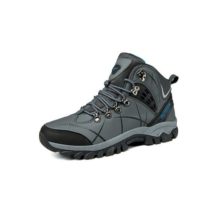 Colisha Men Hiking Shoe Plush Lined Sneakers High Top Athletic Shoes Outdoor Lightweight Trainers Sport Sneaker Dark Gray 7.5
Colisha Men Hiking Shoe Plush Lined Sneakers High Top Athletic Shoes Outdoor Lightweight Trainers Sport Sneaker Dark Gray 7.5