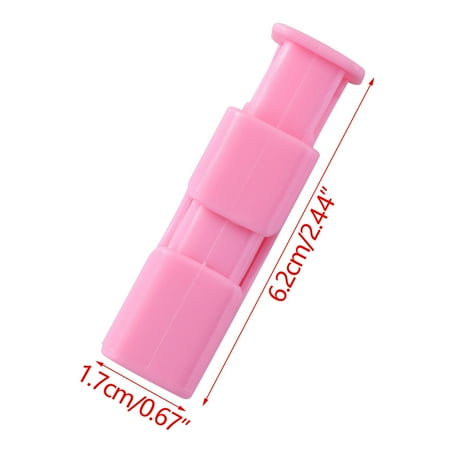 BLNVKOP Home Storage Placement Plastic Bag Clip Seal Stick Household Sealer Clamp Snack Fresh Food Rod Clip Food Fresh-Keeping Sealer 2pcs Pink-One Size