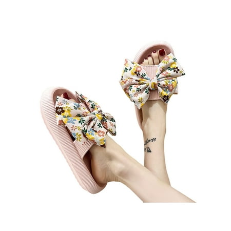 Avamo Women Casual Non-slip Bow Decor Flats Ladies Cozy House Shoes Cool Flat Heels
Avamo Women Casual Non-slip Bow Decor Flats Ladies Cozy House Shoes Cool Flat Heels