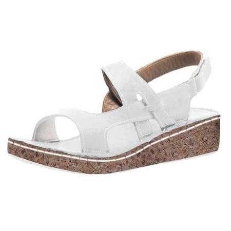 Tangnade Ladies daily all-match casual shoes Women s Ladies Summer Hollow Out Wedge Buckle Sandals Casual Shoes White 38
Tangnade Ladies daily all-match casual shoes Women s Ladies Summer Hollow Out Wedge Buckle Sandals Casual Shoes White 38