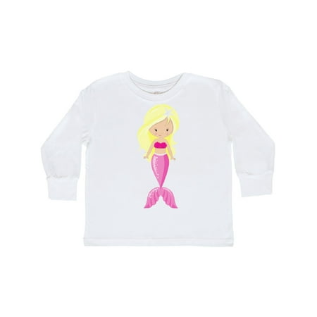 Inktastic Cute Little Mermaid Blonde Hair White Sea Star Gift Toddler Toddler Girl Long Sleeve T-Shirt
Inktastic Cute Little Mermaid Blonde Hair White Sea Star Gift Toddler Toddler Girl Long Sleeve T-Shirt