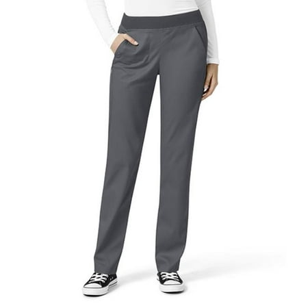 PRO Women s Petite Pluse Size Knit Waist Cargo Scrub Pants