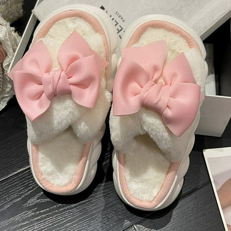 CoCopeanut 2022 Platform Height 4cm Fluffy Fur Slippers Women Winter Warm Lovely Flowers Upper Design Plush Home Slippers Women Shoes
CoCopeanut 2022 Platform Height 4cm Fluffy Fur Slippers Women Winter Warm Lovely Flowers Upper Design Plush Home Slippers Women Shoes