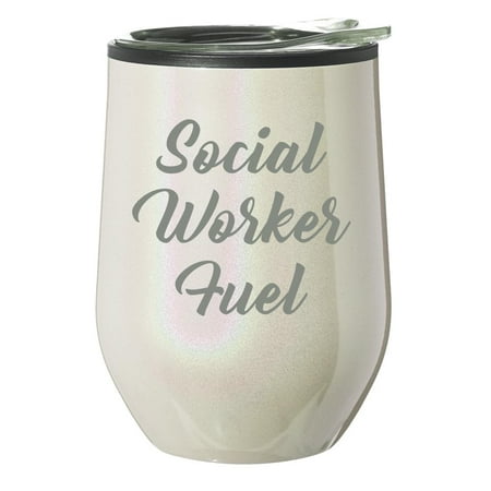 Stemless Wine Tumbler Coffee Travel Mug Glass With Lid Gift Social Worker Fuel (Pearl Glitter)
Stemless Wine Tumbler Coffee Travel Mug Glass With Lid Gift Social Worker Fuel (Pearl Glitter)