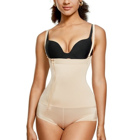 CtriLady Women s Shapewear Latex Waist Trainer Full Body Shaper Zipper Tummy Control Bodysuit Slimming Open Bust Corset Stomach Body Girdles(Beige Large)
CtriLady Women s Shapewear Latex Waist Trainer Full Body Shaper Zipper Tummy Control Bodysuit Slimming Open Bust Corset Stomach Body Girdles(Beige Large)