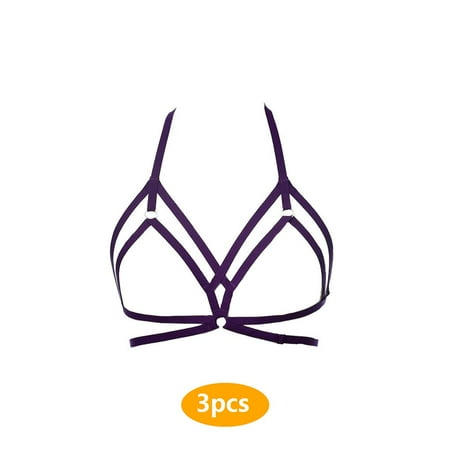 3pcs Underwear Elastic Material Impressive Brassiere Passionate Mysterious Sweet Gift Unique Design Harness Bra for Woman
3pcs Underwear Elastic Material Impressive Brassiere Passionate Mysterious Sweet Gift Unique Design Harness Bra for Woman