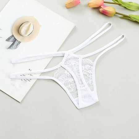 Odeerbi Clearance Lace Briefs Seamless Panty Women Lingerie Thongs Panties Ladies Hollow Out Underwear White
Odeerbi Clearance Lace Briefs Seamless Panty Women Lingerie Thongs Panties Ladies Hollow Out Underwear White
