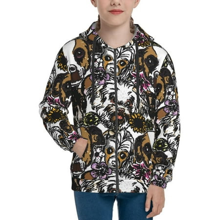 Hoodies for Women Cute Dogs Puppy2 Long Sleeve Sweatshirt Drawstring Zip Up Hoodie with Pockets Teen Girl Clothes
Hoodies for Women Cute Dogs Puppy2 Long Sleeve Sweatshirt Drawstring Zip Up Hoodie with Pockets Teen Girl Clothes
