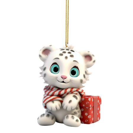 Snow Leopard Baby Christmas Tree Hanging Charm Snow Leopard Baby Car Decoration Bag Hanging Flat Acrylic Christmas Tree Pendant Hanging Small Decorative Chains for Hanging Chandelier Beads for
Snow Leopard Baby Christmas Tree Hanging Charm Snow Leopard Baby Car Decoration Bag Hanging Flat Acrylic Christmas Tree Pendant Hanging Small Decorative Chains for Hanging Chandelier Beads for