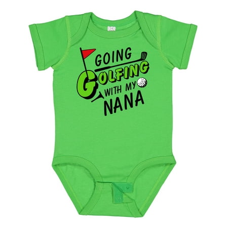 Inktastic Going Golfing with My Nana- Kids Golf Gift Baby Boy or Baby Girl Bodysuit
Inktastic Going Golfing with My Nana- Kids Golf Gift Baby Boy or Baby Girl Bodysuit