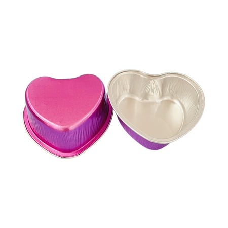 LIJCC Disposable Heart Shaped Cake Pan Heart Shaped Aluminum Foil Cake Pan Disposable Heart Shaped Cake Pans with Heart Spoons & Love Cupcake Topper for Valentine S Mother S Wedding Set of 10
LIJCC Disposable Heart Shaped Cake Pan Heart Shaped Aluminum Foil Cake Pan Disposable Heart Shaped Cake Pans with Heart Spoons & Love Cupcake Topper for Valentine S Mother S Wedding Set of 10