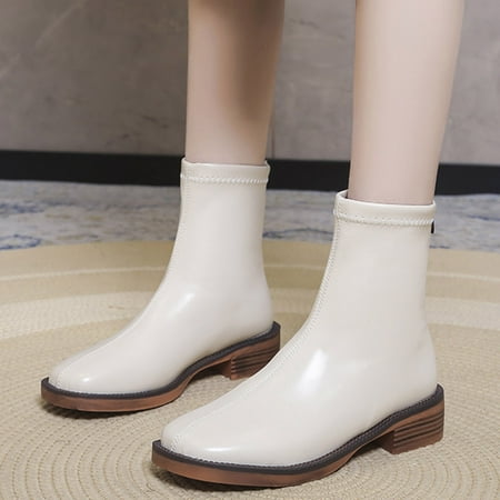 KEUSN Fashion Autumn Winter Women Ankle Boots Low Heel Square Toe Solid Back Zipper Comfortable Casual Simple Style
KEUSN Fashion Autumn Winter Women Ankle Boots Low Heel Square Toe Solid Back Zipper Comfortable Casual Simple Style