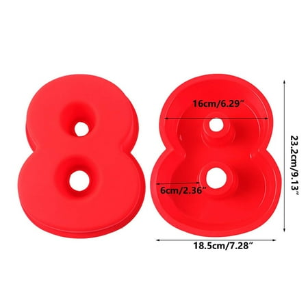 Yoslce 10 Inch Large Silica Gel Large Cake Plate Birthday Number Silicone Cake Pizza
Yoslce 10 Inch Large Silica Gel Large Cake Plate Birthday Number Silicone Cake Pizza