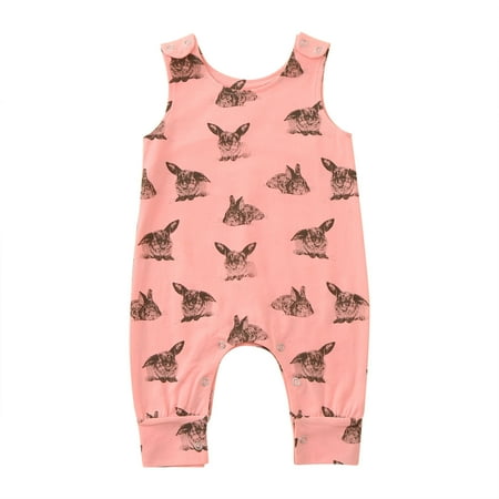 Summer Savings Clearance 2023! PEZHADA Girls Romper Infant Baby Boys Girls Sleeveless Easter Cartoon Rabbit Printed Romper Jumpsuit Pink 100
Summer Savings Clearance 2023! PEZHADA Girls Romper Infant Baby Boys Girls Sleeveless Easter Cartoon Rabbit Printed Romper Jumpsuit Pink 100