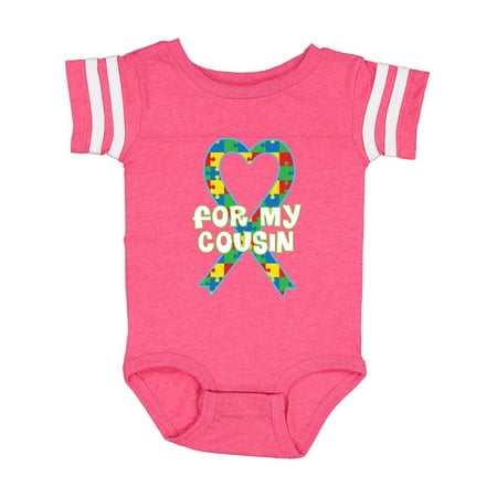 Inktastic Autism Awareness for Cousin Puzzle Ribbon Gift Baby Boy or Baby Girl Bodysuit
Inktastic Autism Awareness for Cousin Puzzle Ribbon Gift Baby Boy or Baby Girl Bodysuit
