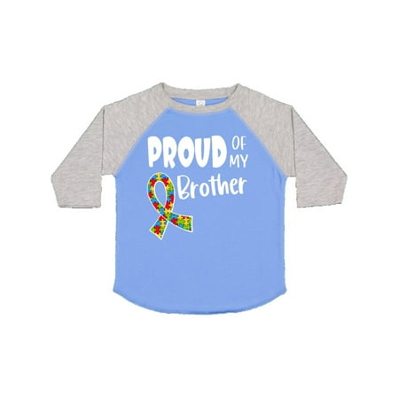 Inktastic Proud of my Brother Autism Awareness Puzzle Piece Ribbon Gift Toddler Boy or Toddler Girl T-Shirt
Inktastic Proud of my Brother Autism Awareness Puzzle Piece Ribbon Gift Toddler Boy or Toddler Girl T-Shirt