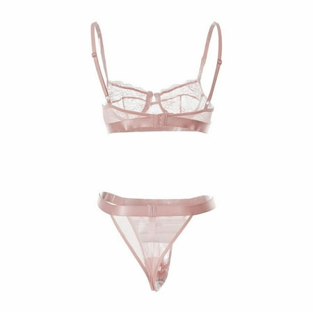 Women s Exotic Lingerie Embroidered Lace Belt Floral Lace Bra Panty Set Underwear Set Nightwear Bra For Women
Women s Exotic Lingerie Embroidered Lace Belt Floral Lace Bra Panty Set Underwear Set Nightwear Bra For Women
