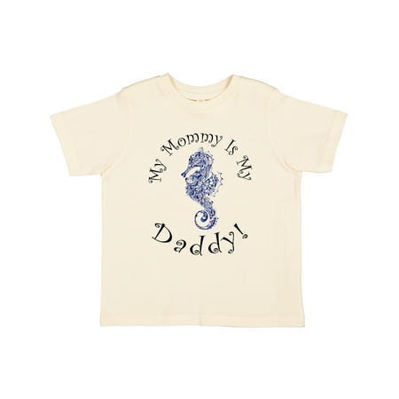 Inktastic My Mommy Is My Daddy - Seahorse Deep Blue Gift Toddler Boy or Toddler Girl T-Shirt
Inktastic My Mommy Is My Daddy - Seahorse Deep Blue Gift Toddler Boy or Toddler Girl T-Shirt