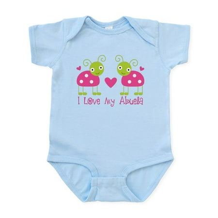 CafePress - I Love My Abuela Ladybug Infant Bodysuit - Baby Light Bodysuit Size Newborn - 24 Months
CafePress - I Love My Abuela Ladybug Infant Bodysuit - Baby Light Bodysuit Size Newborn - 24 Months