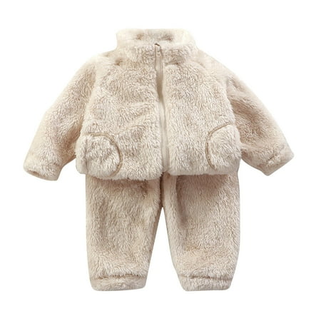 Hpgjzj Toddler Baby Fleece Pants Pullover Tops Set Winter Warm Sweatshirt Pants 2pcs Set With Bear Warm Hooded Outfits 1-5 Years
Hpgjzj Toddler Baby Fleece Pants Pullover Tops Set Winter Warm Sweatshirt Pants 2pcs Set With Bear Warm Hooded Outfits 1-5 Years