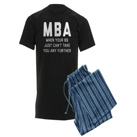 CafePress - MBA When Your BS Just Can t Ta - Men s Dark Pajamas