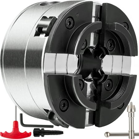 VEVOR Lathe Chuck 3.75 Woodturning Lathe Chuck 4-Jaw Wood Lathe Chuck 1In x 8TPI Thread Mini Lathe Chuck Precision Self-Centering Woodturning Chuck Jaws Wood Lathe Accessories for Bowls Vases
VEVOR Lathe Chuck 3.75 Woodturning Lathe Chuck 4-Jaw Wood Lathe Chuck 1In x 8TPI Thread Mini Lathe Chuck Precision Self-Centering Woodturning Chuck Jaws Wood Lathe Accessories for Bowls Vases