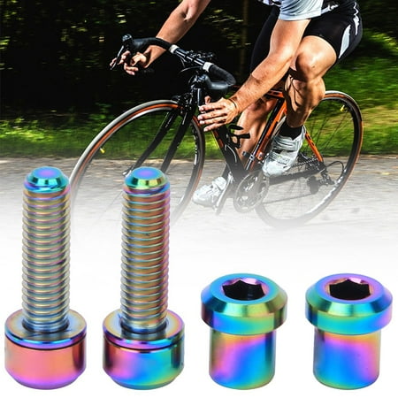 Ti Alloy Stem Screws High Temperature Resistance 4Pcs Fully Protection Stem Screws For Road Colorful
Ti Alloy Stem Screws High Temperature Resistance 4Pcs Fully Protection Stem Screws For Road Colorful