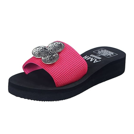 Summer Slippers for Women Wedge Slide Shoes Open Toe Summer Fashion Lightweight Beach Slippers
Summer Slippers for Women Wedge Slide Shoes Open Toe Summer Fashion Lightweight Beach Slippers