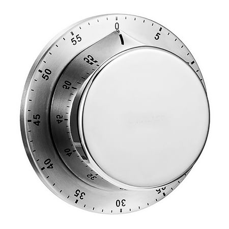 Stainless Steel Kitchen Timer with Magnetic Base Manual Mechanical Cooking Clock Alarm Reminder
Stainless Steel Kitchen Timer with Magnetic Base Manual Mechanical Cooking Clock Alarm Reminder