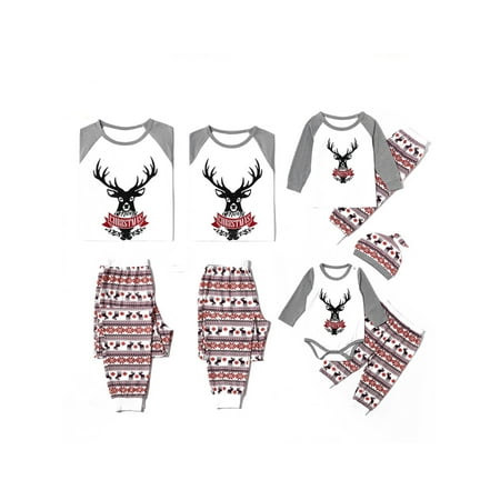 Calsunbaby White Christmas Family Pajamas Elk Printed Sleepwear Homewear Set
Calsunbaby White Christmas Family Pajamas Elk Printed Sleepwear Homewear Set