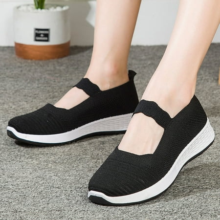 Alueeu Women s casual shoes Women s Fashion Casual Breathable Wedges Slip On Walking Sneakers Loafers Shoes
Alueeu Women s casual shoes Women s Fashion Casual Breathable Wedges Slip On Walking Sneakers Loafers Shoes