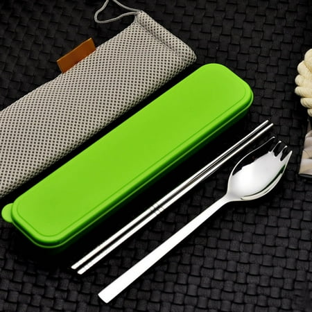 VeliToy Portable Dinnerware Set Stainless Steel Chopsticks Fork Shape Scoop Tableware Dinner Noodles Spoon Forks Kitchen Tools
VeliToy Portable Dinnerware Set Stainless Steel Chopsticks Fork Shape Scoop Tableware Dinner Noodles Spoon Forks Kitchen Tools