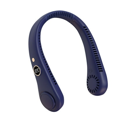 Save on Fans! LED Digital Display USB Wearable Fan - 5 Wind Speeds Hanging No Hair Twisting Leaf Less Portable Outdoor Hanging Neck Lazy Necklace Fan Gifts
Save on Fans! LED Digital Display USB Wearable Fan - 5 Wind Speeds Hanging No Hair Twisting Leaf Less Portable Outdoor Hanging Neck Lazy Necklace Fan Gifts