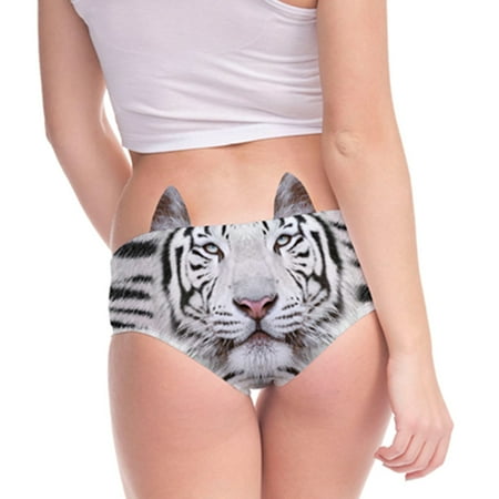 〖TOTO〗Women Panties Women Flirty Funny 3D Floral Printed Animal Middle Waist Tail Underwears Briefs Gifts With Cute Ears
〖TOTO〗Women Panties Women Flirty Funny 3D Floral Printed Animal Middle Waist Tail Underwears Briefs Gifts With Cute Ears