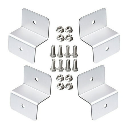 Solar Panel Mounting Brackets RV Aluminum Corrosion-Free Construction Z Bracket Hardware for Trailers Yachts Wall
Solar Panel Mounting Brackets RV Aluminum Corrosion-Free Construction Z Bracket Hardware for Trailers Yachts Wall