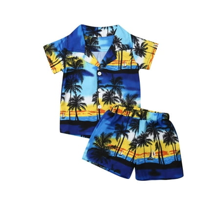 Emmababy Kids Baby Boys Outfit Set Hawaiian Beach Holiday T Shirt Tops+Shorts Pants 1-6Y
Emmababy Kids Baby Boys Outfit Set Hawaiian Beach Holiday T Shirt Tops+Shorts Pants 1-6Y