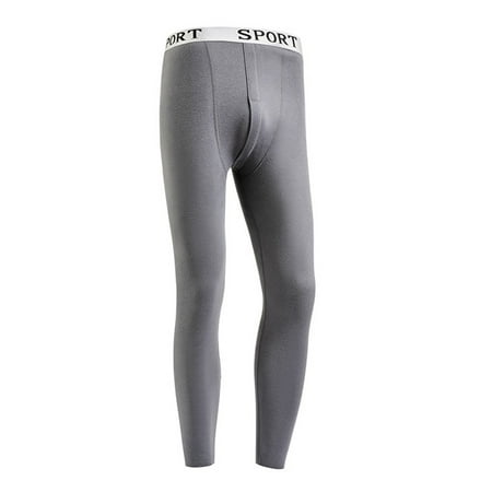 Mens Underpants Thin Thermal Winter Warm Underwear Slim Fit Long Johns